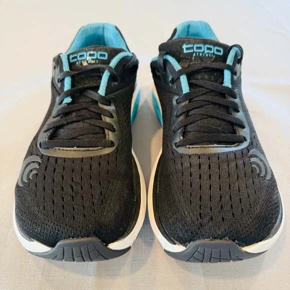 Topo Athletic Ultrafly 3 Women's Shoes Size 7 Road Trail Running Black Blue - Picture 2 of 12